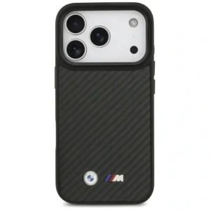 Etui BMW M Kevlar Matt MagSafe do Apple iPhone 17 Pro czarny