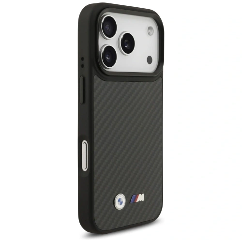 Etui BMW M Kevlar Matt MagSafe do Apple iPhone 17 Pro czarny