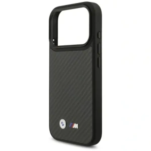 Etui BMW M Kevlar Matt MagSafe do Apple iPhone 17 Pro czarny