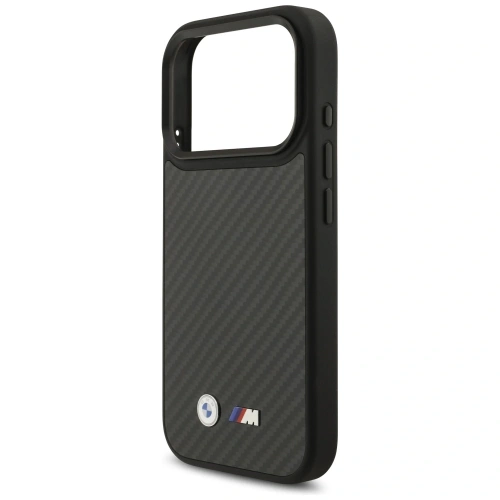Etui BMW M Kevlar Matt MagSafe do Apple iPhone 17 Pro czarny