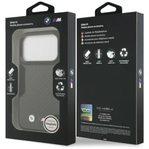 Etui BMW M Kevlar Matt MagSafe do Apple iPhone 17 Pro czarny