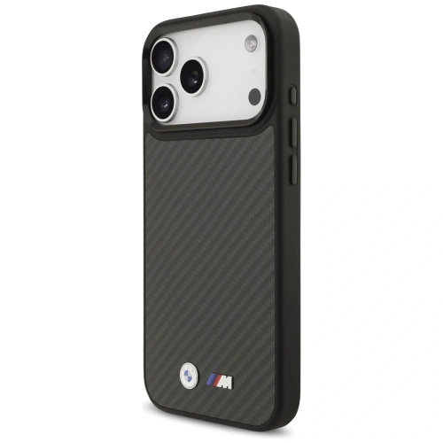 Etui BMW M Kevlar Matt MagSafe do Apple iPhone 17 Pro Max czarny