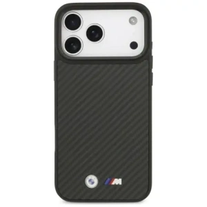 Etui BMW M Kevlar Matt MagSafe do Apple iPhone 17 Pro Max czarny