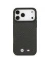Etui BMW M Kevlar Matt MagSafe do Apple iPhone 17 Pro Max czarny