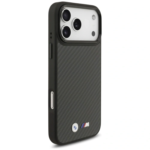 Etui BMW M Kevlar Matt MagSafe do Apple iPhone 17 Pro Max czarny