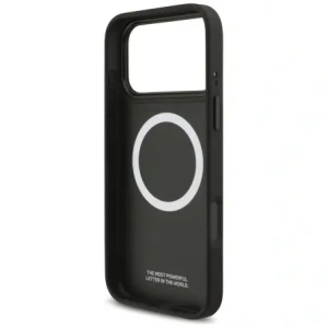 Etui BMW M Kevlar Matt MagSafe do Apple iPhone 17 Pro Max czarny
