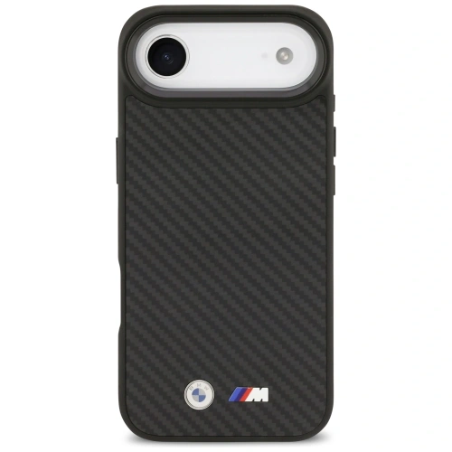 Etui BMW M Kevlar Matt MagSafe do Apple iPhone Air czarny