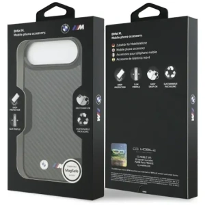 Etui BMW M Kevlar Matt MagSafe do Apple iPhone Air czarny