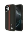 Etui BMW M Perforated Stripe Logo MagSafe do Apple iPhone 17 czerwony