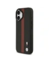 Etui BMW M Perforated Stripe Logo MagSafe do Apple iPhone 17 czerwony