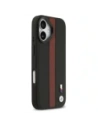 Etui BMW M Perforated Stripe Logo MagSafe do Apple iPhone 17 czerwony