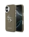 Etui Guess Grained Big 4G Classic Logo do Apple iPhone 17 brązowy
