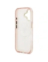 Etui Guess Jungle Tonal Triangle MagSafe do Apple iPhone 17 różowy