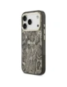 Etui Guess Python Pattern MagSafe do Apple iPhone 17 Pro brązowy