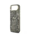 Etui Guess Python Pattern MagSafe do Apple iPhone Air czarny