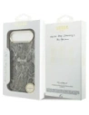 Etui Guess Python Pattern MagSafe do Apple iPhone Air czarny