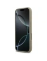 Etui Guess Silicone Big 4G Script do Apple iPhone 17 brązowy