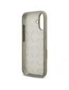 Etui Guess Silicone Big 4G Script do Apple iPhone 17 brązowy
