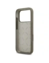 Etui Guess Silicone Big 4G Script do Apple iPhone 17 Pro brązowy