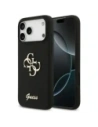 Etui Guess Silicone Big 4G Script do Apple iPhone 17 Pro Max czarny