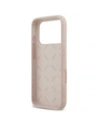 Etui Guess Silicone Big 4G Script do Apple iPhone 17 Pro różowy