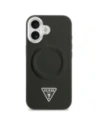 Etui Guess Triangle Logo MagSafe do Apple iPhone 17 czarny