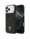 Etui Guess Triangle Logo MagSafe do Apple iPhone 17 Pro czarny