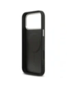 Etui Guess Triangle Logo MagSafe do Apple iPhone 17 Pro czarny