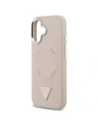 Etui Guess Triangle Logo MagSafe do Apple iPhone 17 różowy