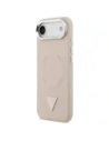 Etui Guess Triangle Logo MagSafe do Apple iPhone Air różowy