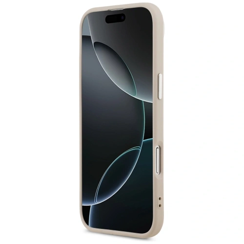 Etui Guess Triangle Logo MagSafe do Apple iPhone Air różowy