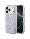 Etui Karl Lagerfeld IML KL Monogram MagSafe do Apple iPhone 17 Pro fioletowy