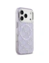 Etui Karl Lagerfeld IML KL Monogram MagSafe do Apple iPhone 17 Pro fioletowy
