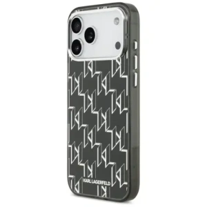 Etui Karl Lagerfeld IML KL Monogram MagSafe do Apple iPhone 17 Pro Max czarny