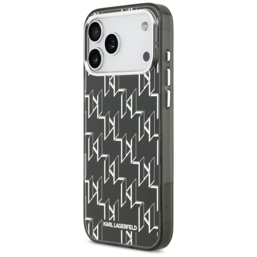 Etui Karl Lagerfeld IML KL Monogram MagSafe do Apple iPhone 17 Pro Max czarny