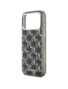 Etui Karl Lagerfeld IML KL Monogram MagSafe do Apple iPhone 17 Pro Max czarny