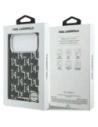 Etui Karl Lagerfeld IML KL Monogram MagSafe do Apple iPhone 17 Pro Max czarny