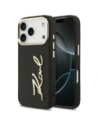 Etui Karl Lagerfeld Karl Script Logo do Apple iPhone 17 Pro czarny