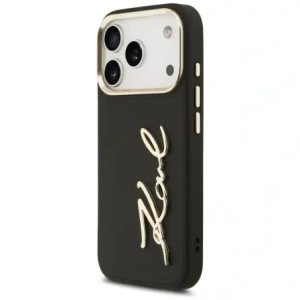 Etui Karl Lagerfeld Karl Script Logo do Apple iPhone 17 Pro czarny