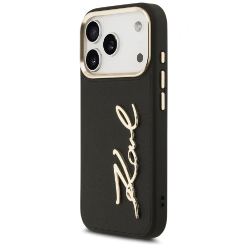 Etui Karl Lagerfeld Karl Script Logo do Apple iPhone 17 Pro czarny