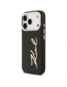 Etui Karl Lagerfeld Karl Script Logo do Apple iPhone 17 Pro czarny