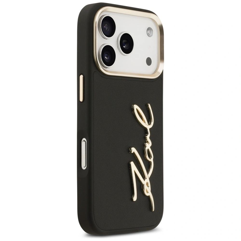 Etui Karl Lagerfeld Karl Script Logo do Apple iPhone 17 Pro czarny
