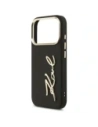 Etui Karl Lagerfeld Karl Script Logo do Apple iPhone 17 Pro czarny