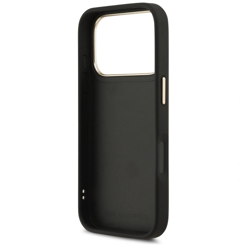 Etui Karl Lagerfeld Karl Script Logo do Apple iPhone 17 Pro czarny