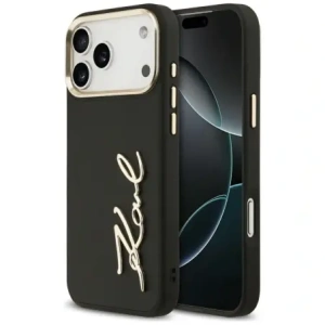 Etui Karl Lagerfeld Karl Script Logo do Apple iPhone 17 Pro Max czarny