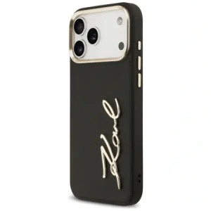 Etui Karl Lagerfeld Karl Script Logo do Apple iPhone 17 Pro Max czarny
