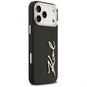 Etui Karl Lagerfeld Karl Script Logo do Apple iPhone 17 Pro Max czarny