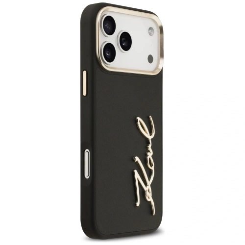 Etui Karl Lagerfeld Karl Script Logo do Apple iPhone 17 Pro Max czarny