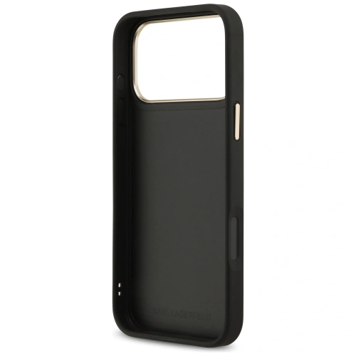 Etui Karl Lagerfeld Karl Script Logo do Apple iPhone 17 Pro Max czarny