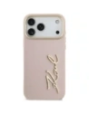 Etui Karl Lagerfeld Karl Script Logo do Apple iPhone 17 Pro Max różowy